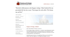 Desktop Screenshot of kappus-anlage.de